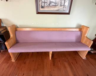 Church pew