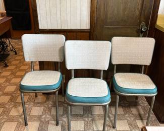 1950s retro dinning chairs