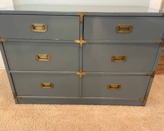 Campaign-style dresser, 44” wide