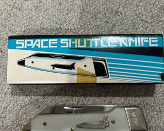 Space, shuttle knife, Columbia, August 1981