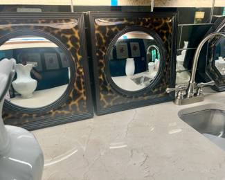 Restoration Hardware mirrors