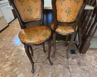 PAIR OF BAR STOOLS