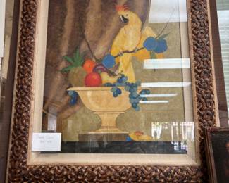 Stark Davis watercolor.  Stark was an illustrator for Disney 