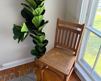 Upstairs Bedroom 1
Side chair
Fiddleback artificial tree