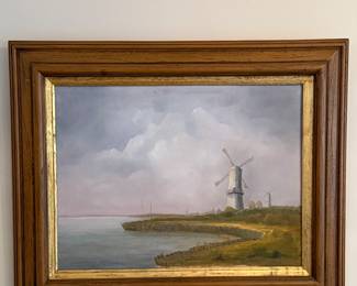 Living Room
Lighthouse oil painting