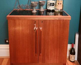 Fantastic Teak Expanding Barcart by Bruksbo of Norway c1960s.
