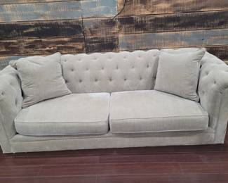 Martha Stewart Chesterfield sofa
