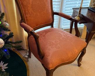 Vintage Louis XV style fauteuil 