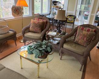 Smith & Hawken 6 piece Marlton Outdoor Patio Set