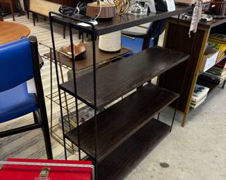 Vintage Desk Lamps and MCM Bookcases