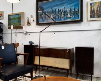 Vintage Art, and Helmscene, Floor Lamps