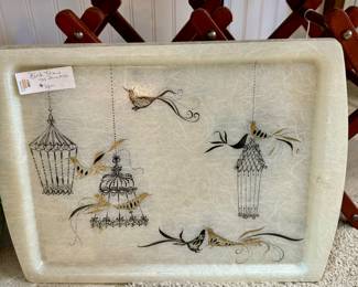 Vintage Bird Trays