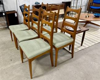 MCM Dining Chairs.  Kent Coffey Perspecta? No Maker Mark 