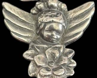 Vintage James Avery Cherub Charm 