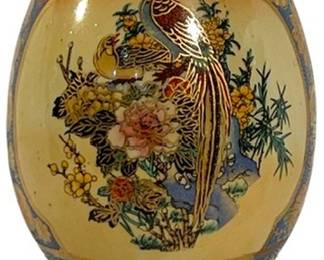 Satsuma Style Porcelain Egg 