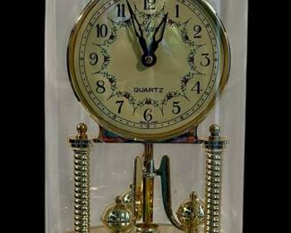 Vintage Elgin Anniversary Pendulum Clock 