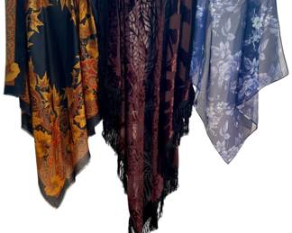 Square Cut Scarves 
