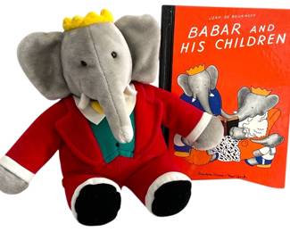 Babar Elephant Toy Book 