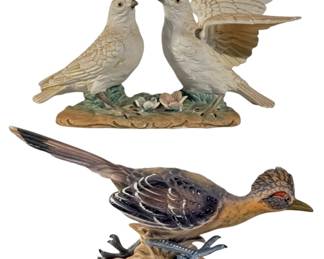 Norleans Royal Crown Ceramic Birds 
