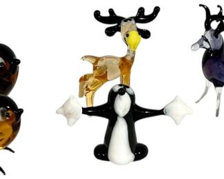 Glass Forest Animal Miniatures 