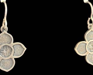 Karen Krieger Dogwood Dangle Earrings 