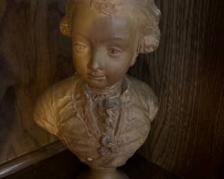 Terracotta Bust of Young Boy