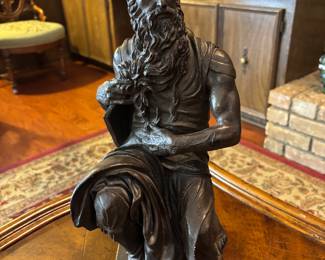 Vintage Moses Statue