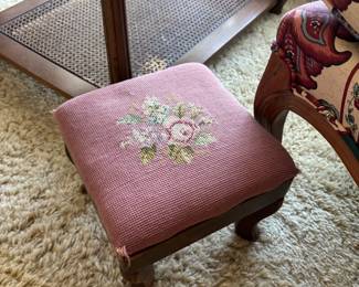 Antique Footstool 