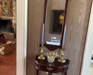 Entry Table and Mirror