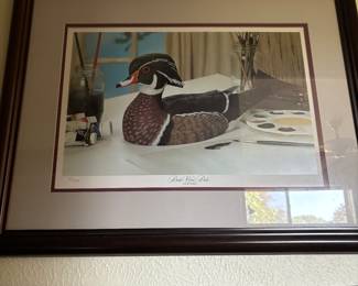 Framed Signed and Numbered Art