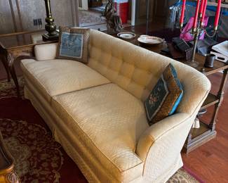 Cream Vintage Couch