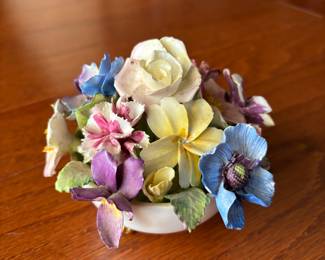 Staffordshire Flower Bowl