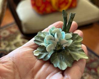 Assortment of Porcelain Flowers
