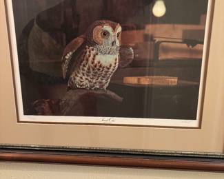 Framed Signed and Numbered Art