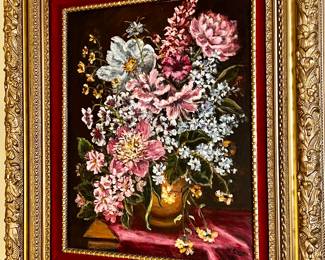 Vintage Signed V. Singer Painting