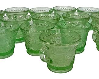 Tiara Indiana Chantilly Sandwich Glassware
