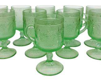 Tiara Indiana Chantilly Sandwich Glassware