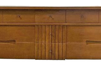 Mid Century Modern Wooden TV Entry Table