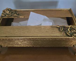 elegant tissue box