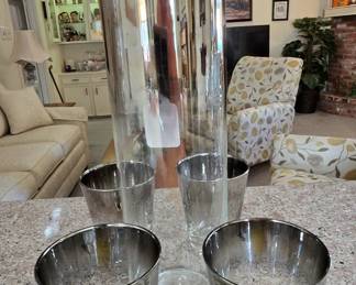 Dorothy Thorpe 5-piece bar serving set