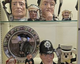 Character Jug Collection (Toby Mug) - Royal Dalton, Disney, and others