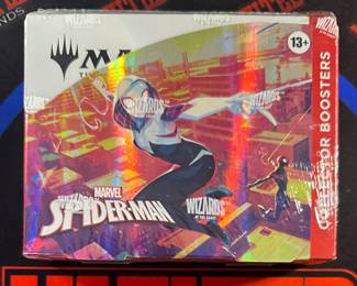 Magic The Gathering Spider-Man Marvel Collector Booster Box Sealed