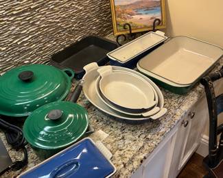 LE CREUSET ITEMS