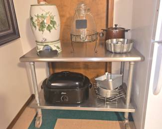 Industrial metal cart