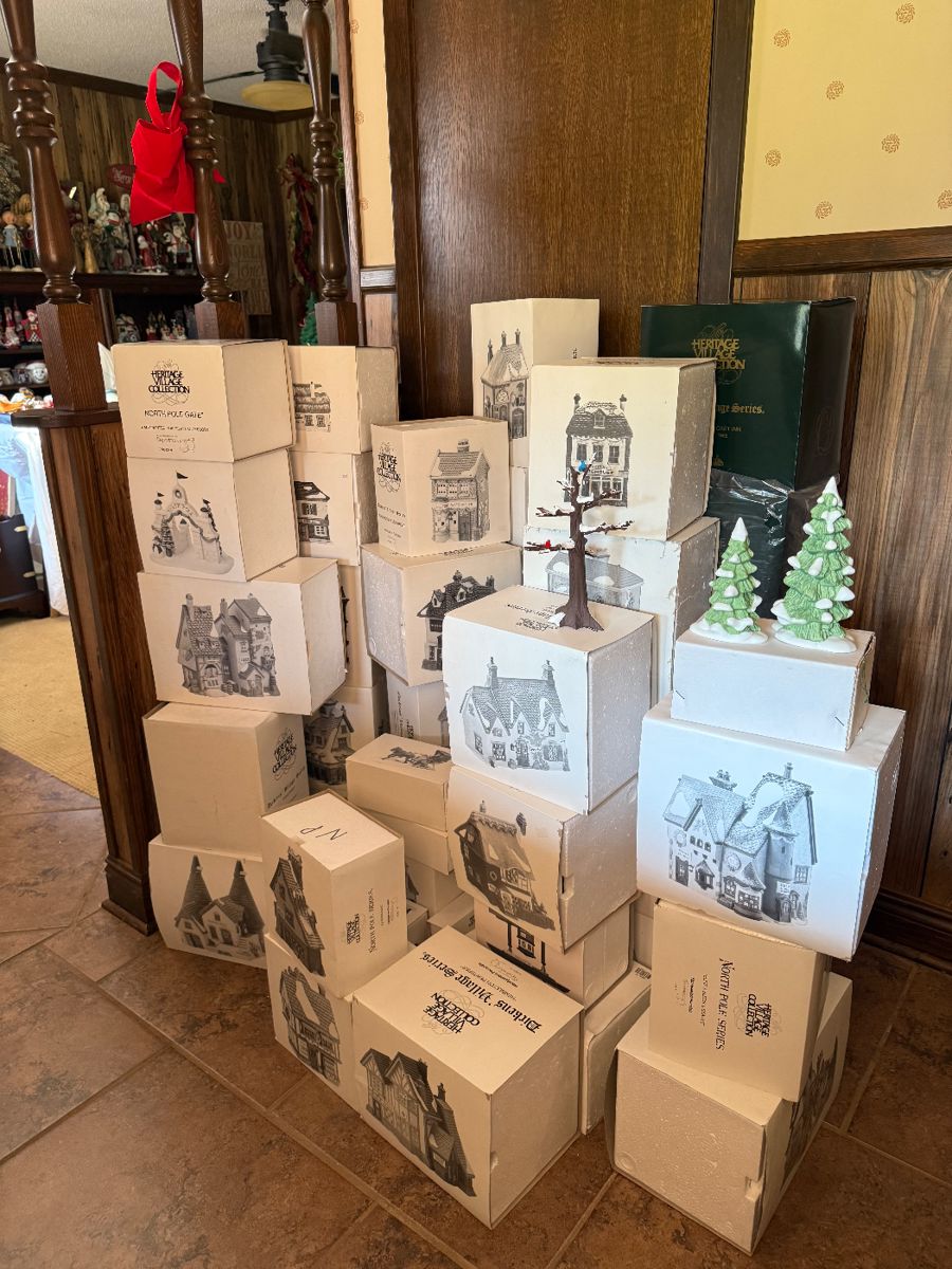 Christmas Village pieces