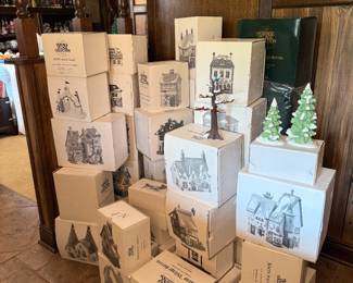 Christmas Village pieces