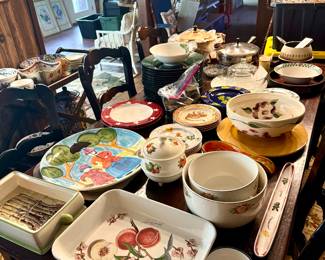 Floral and Feminine Pottery