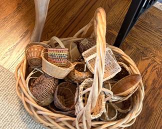 MINIATURE HANDMADE BASKETS