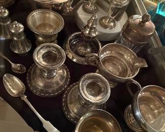 STERLING SILVER TABLEWARE
