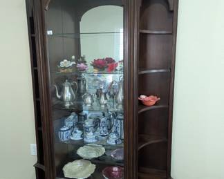 Beautiful curio cabinet!